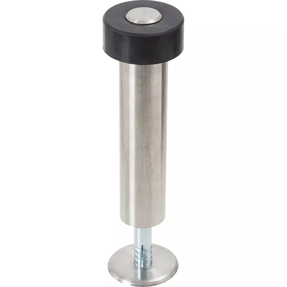MonotaRO Floor Mount Bar Type Door Stop With Base mass About 230 g height 120 mm Outer Diameter Top 40, bottom 25 Φmm, 120