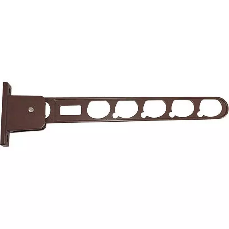 MonotaRO Clothesline Wall Mounting Bronze Wall mounted type 550 mm Overall Length, M550B
