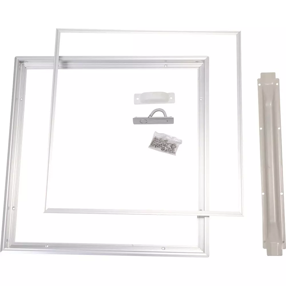 MonotaRO Floor Access Door dimension (Floor cutout size) 300 x 300, (Lid material processing size) 278 x 278 mm, 300S