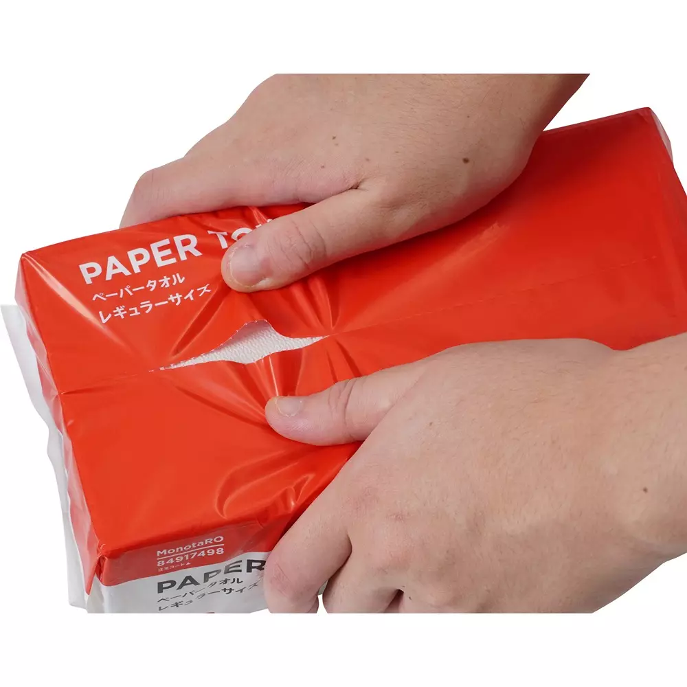monotaro-paper-hand-towel-sheet-size-220x225-mm-basis-weight-350-gm-regular-pack-of-30-box