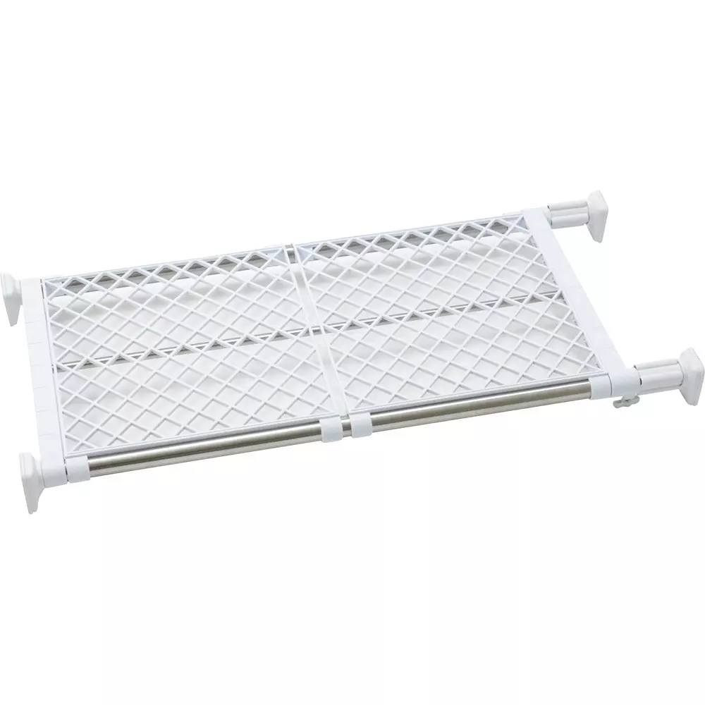 MonotaRO Mesh Shelf Telescopic mass About 1.05 kg Allowable Load When the expansion / contraction width is 730mm: Approximately 3, M73120M-MH