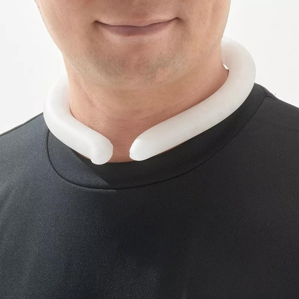 MonotaRO Neck Ice 28℃ White L Size, 47867114
