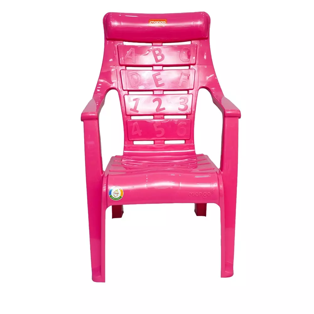 Mango ABCD Baby Chair with Armrest Polypropylene Plastic 457.2x381x584.2 mm Rose Pink