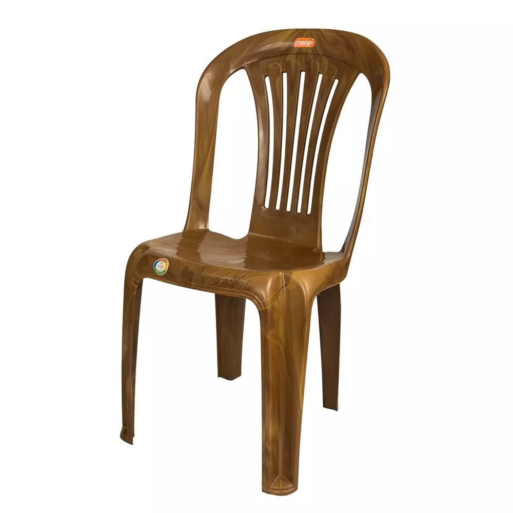 Mango SHAHNAI Armless Chair 508x431.8x889 mm Sandal Wood for Indoors & Outdoors