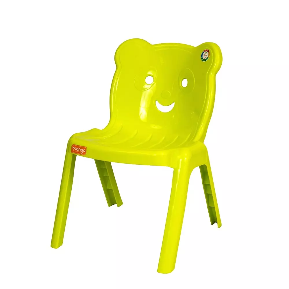 Mango PANDA Baby Chair Polypropylene Plastic 381x355.6x508 mm Citrus Green