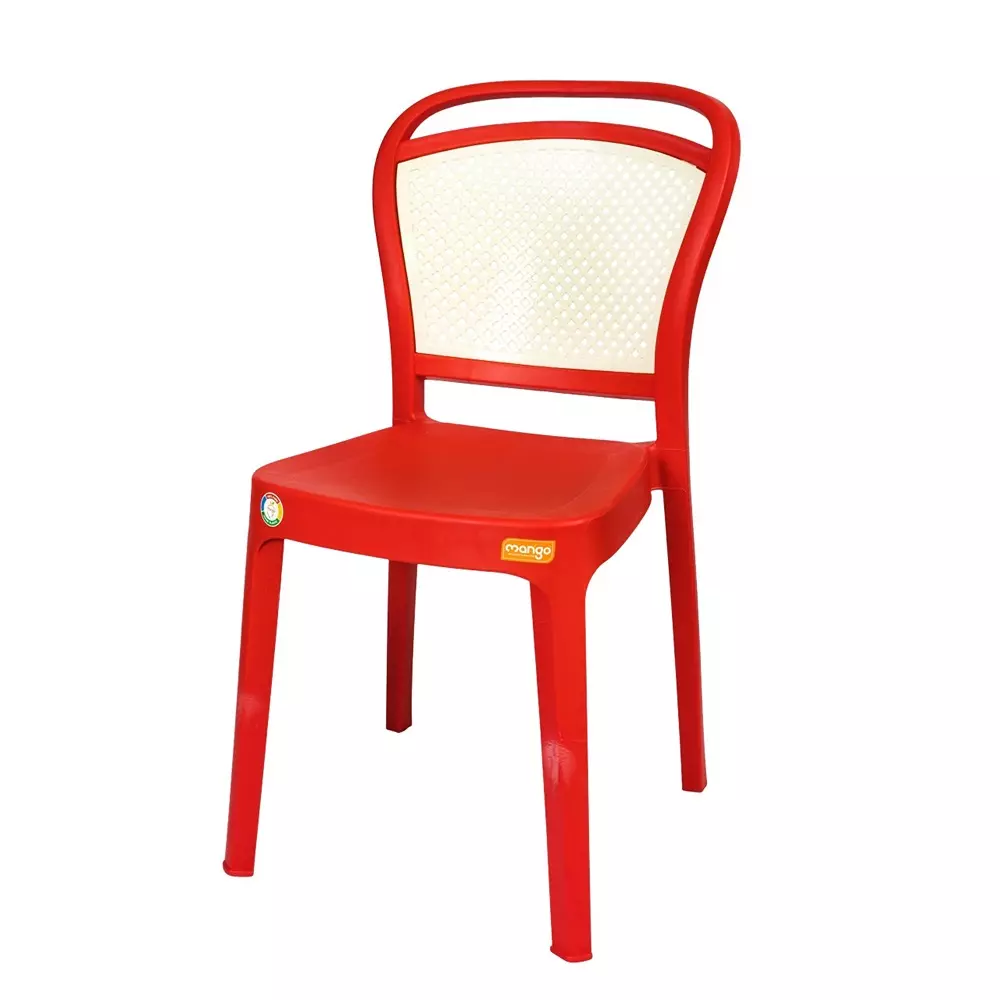 Mango SPICE Armless Chair 558.8x381x838.2 mm Mystic Red for Indoors & Outdoors
