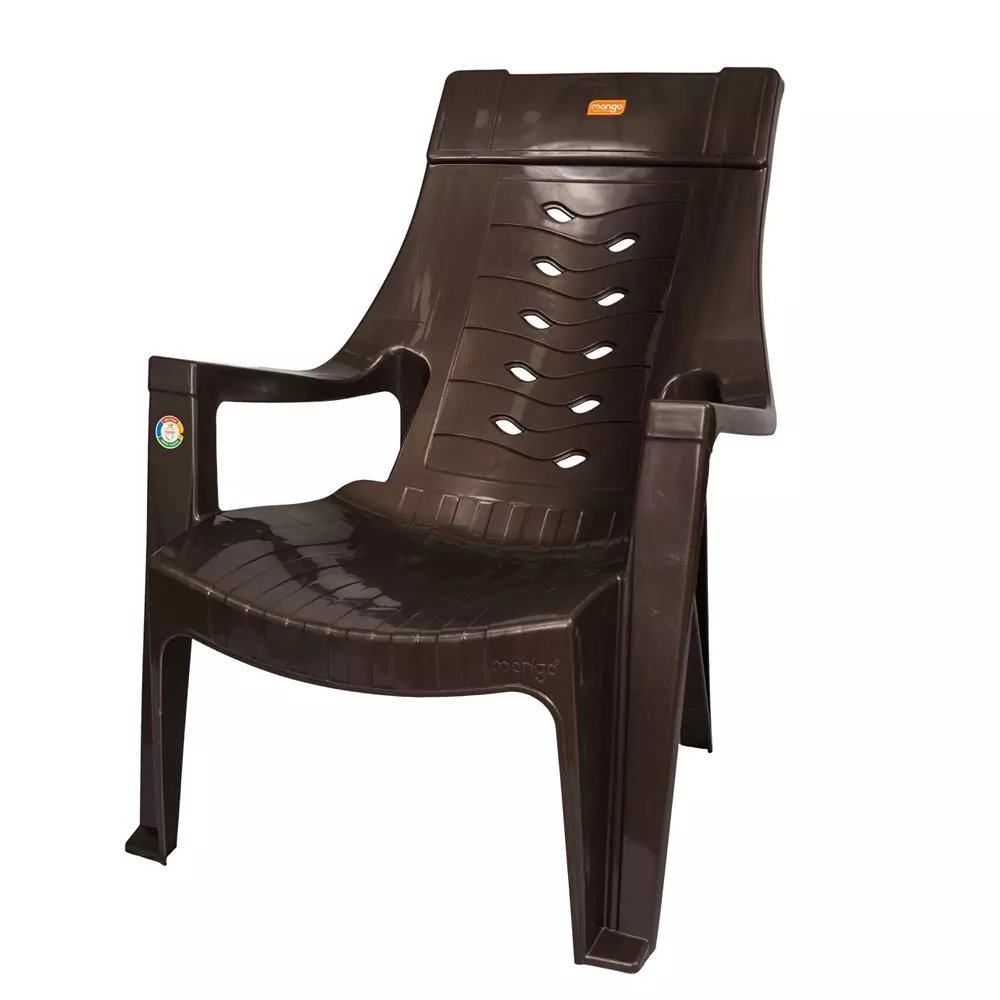 Mango SYMPHONY Plastic Chair 81x60x81 cm Weather Brown