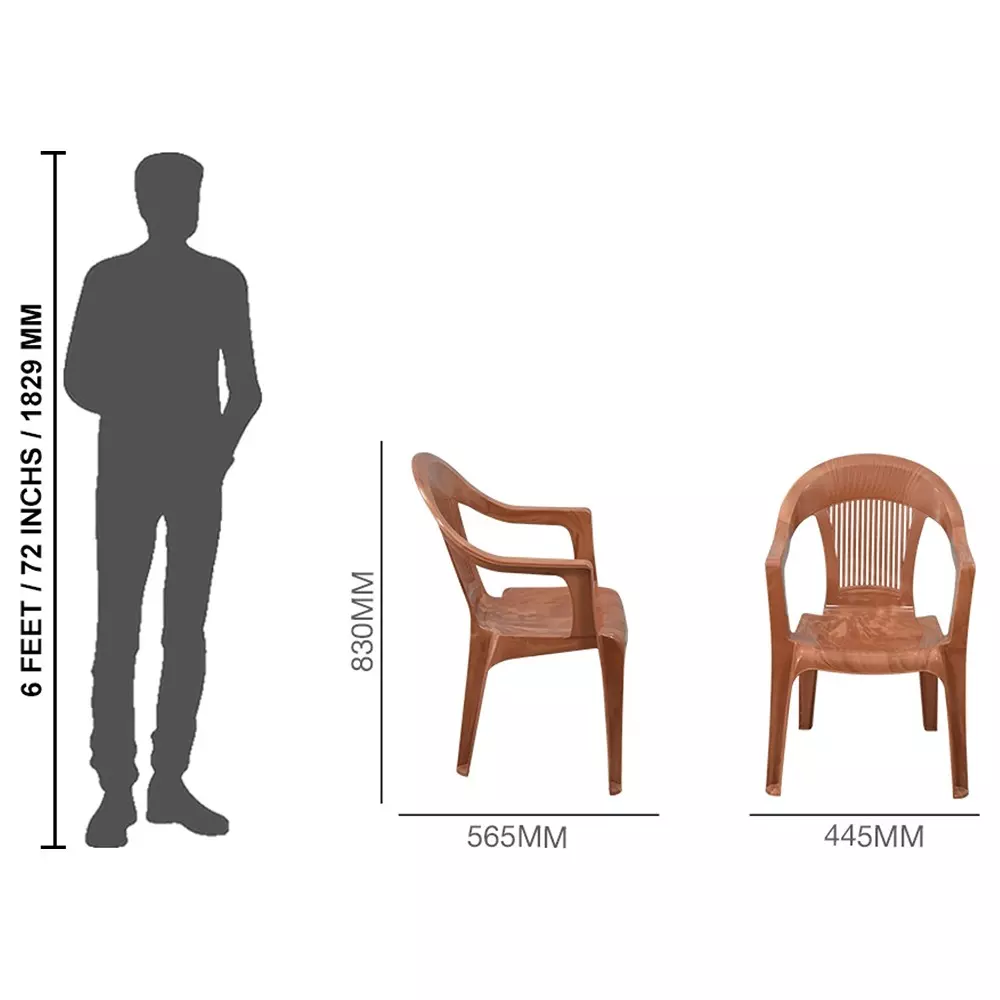 swagath-plastic-chair-with-armrest-sandal-wood-color-for-cafe-home-and-offfice-sw-201-pack-of-2-pcs