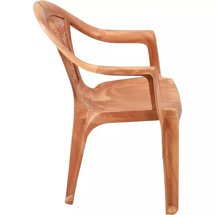 swagath-plastic-chair-with-armrest-sandal-wood-color-for-cafe-home-and-office-sw-308-pack-of-4-pcs
