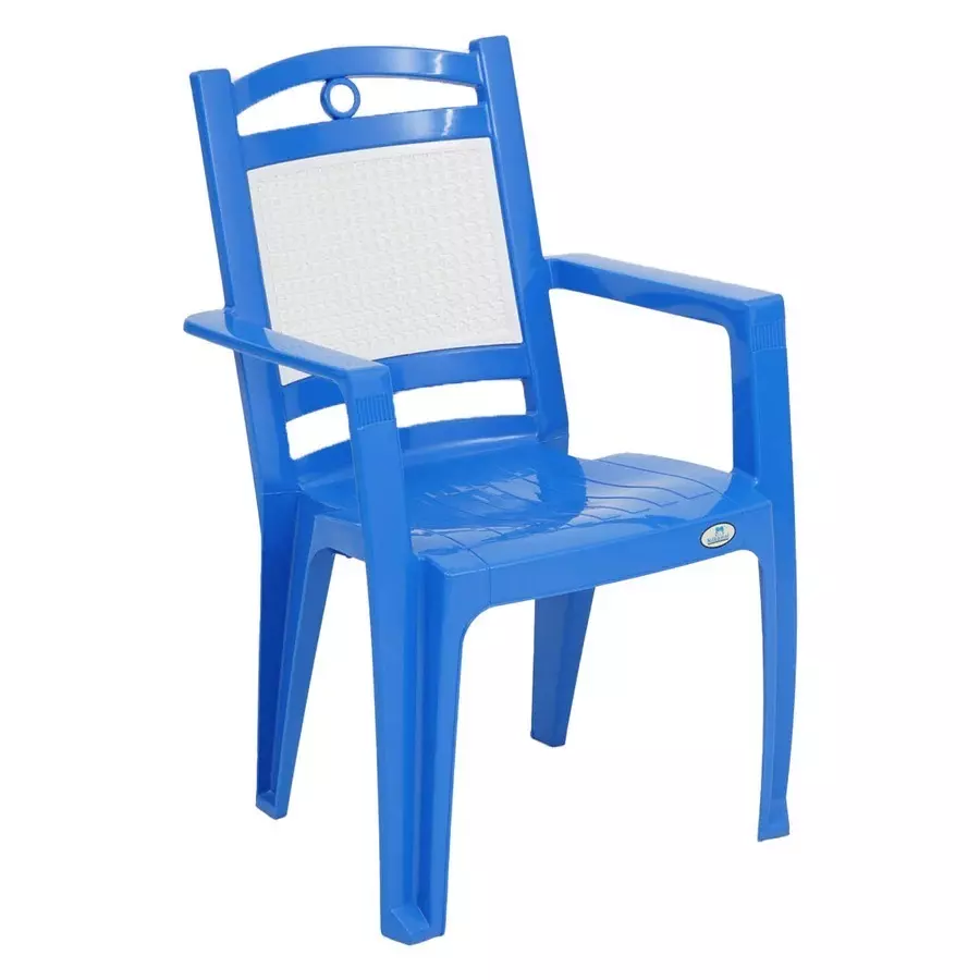 nilkamal-premium-plastic-armrest-chair-125-kg-weight-capacity-deep-blue-and-milky-white-color