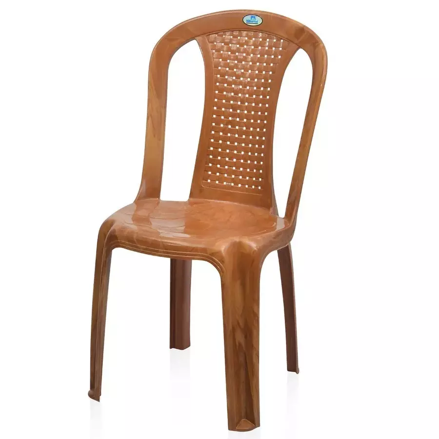 nilkamal-plastic-armless-chair-110-kg-weight-capacity-pear-wood-color