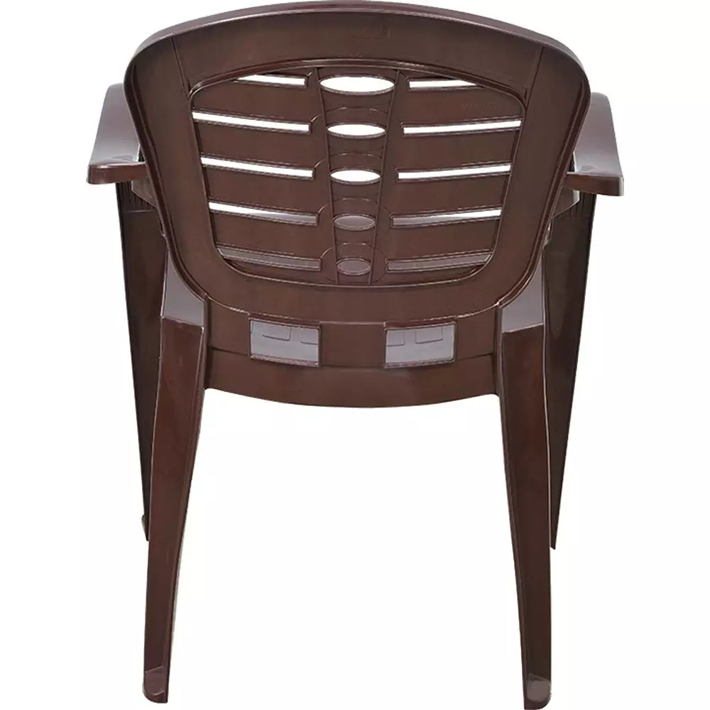 swagath-plastic-chair-with-arm-rest-saddle-brown-matte-finish-100-kg-load-capacity-high-back-for-indoor-outdoor-use-sw-1502