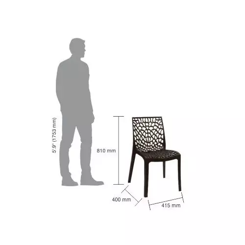 italica-designer-plastic-armless-chair-150-kg-load-capacity-brown-color-5103-set-of-4