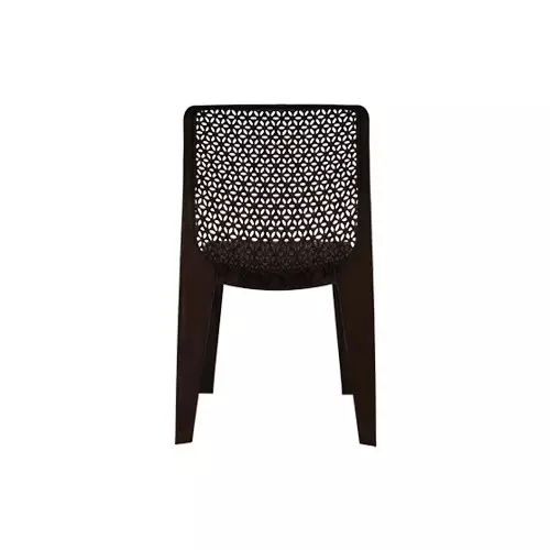 italica-oxy-series-plastic-armless-chair-brown-color-5205