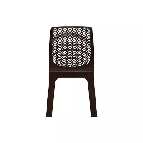 italica-oxy-series-plastic-armless-chair-brown-color-5205