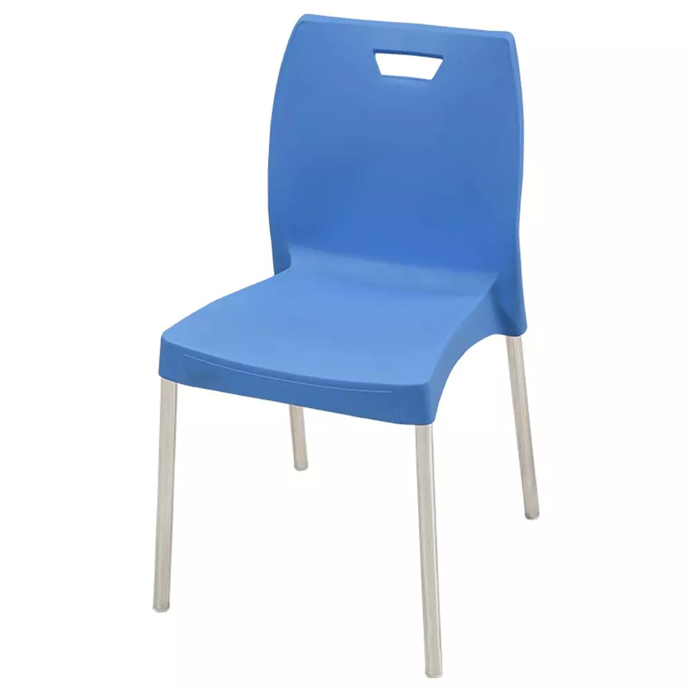 swagath-dining-chair-plastic-primary-material-stainless-steel-leg-material-pre-assembled-type-blue-color-mintela-bl-4-pack-of-4-pcs