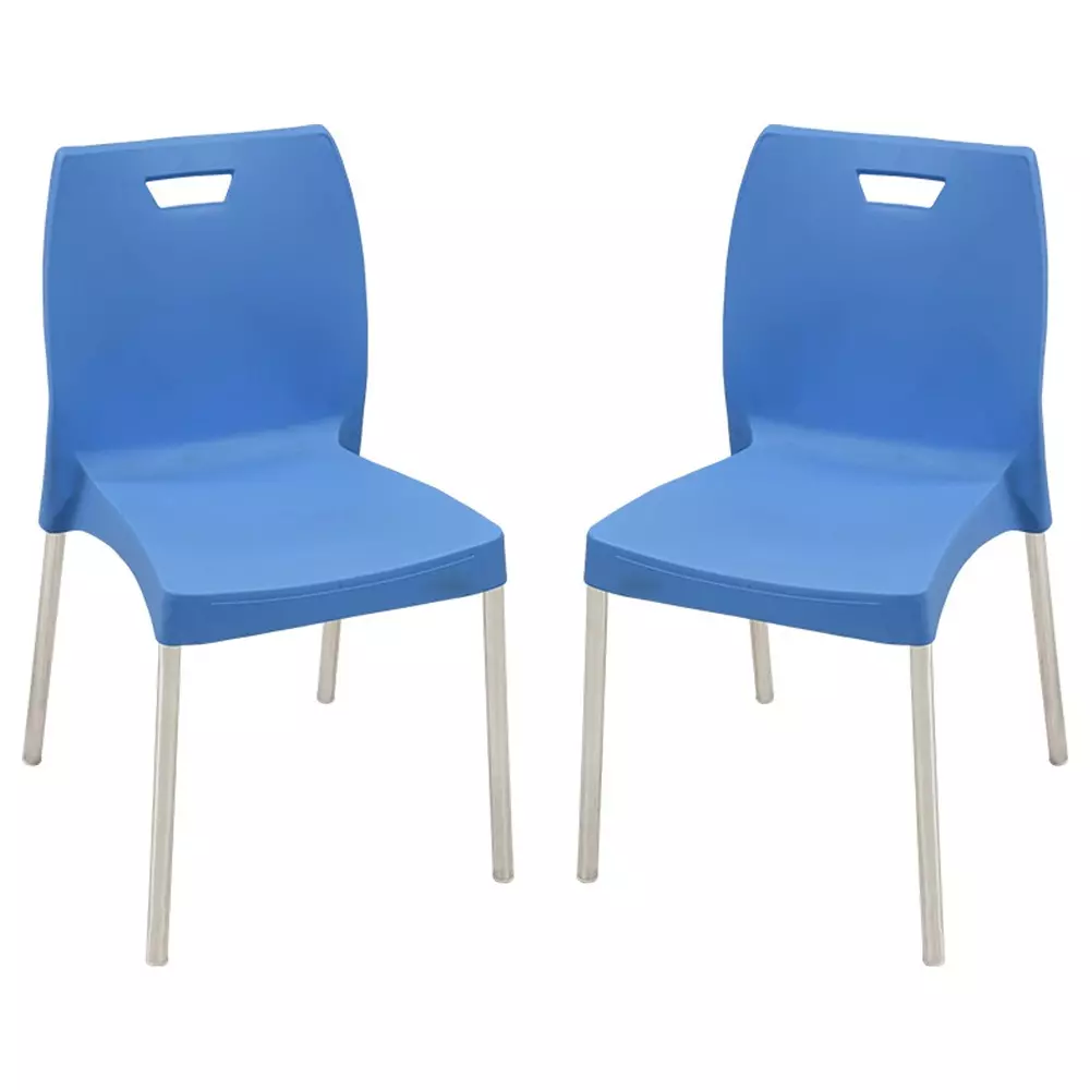 swagath-dining-chair-plastic-primary-material-stainless-steel-leg-material-pre-assembled-type-blue-color-mintela-bl-4-pack-of-4-pcs