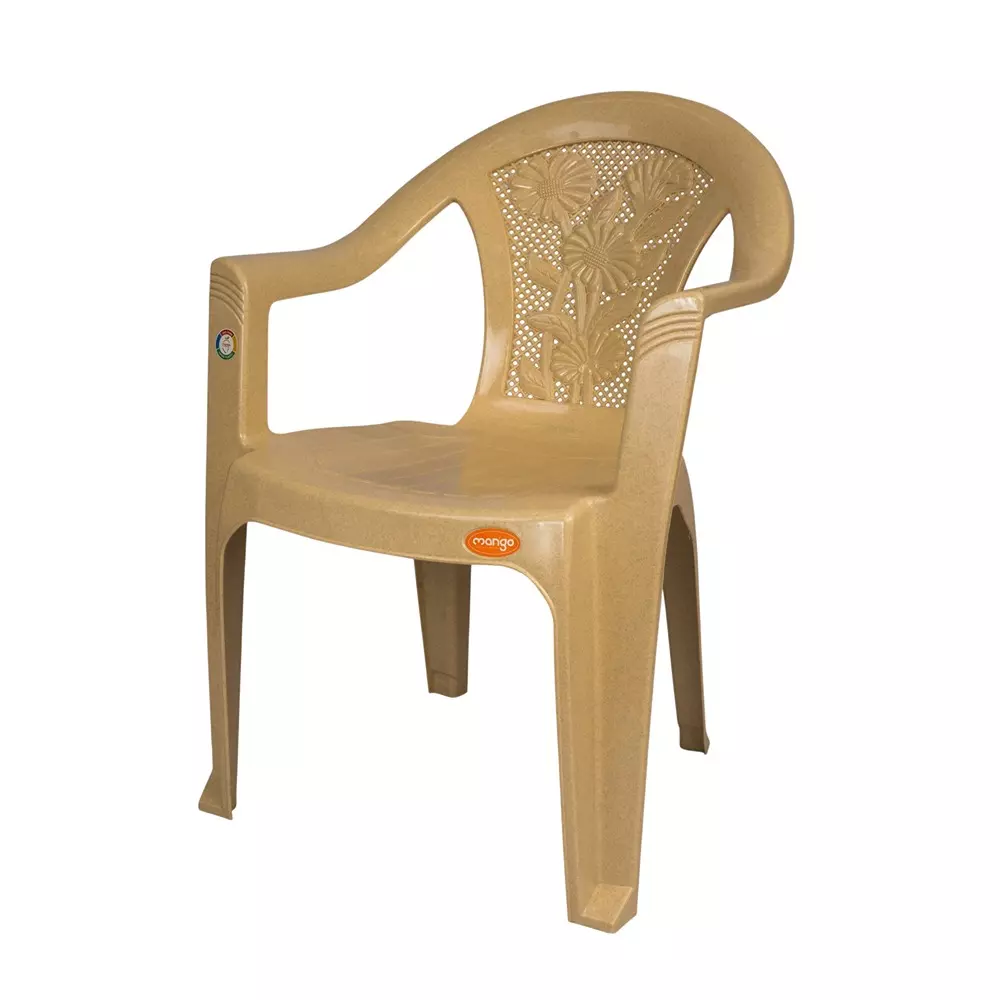 Mango Economy M 1060 Plastic Chair with Armrest 558.8x558.8x787.4 mm