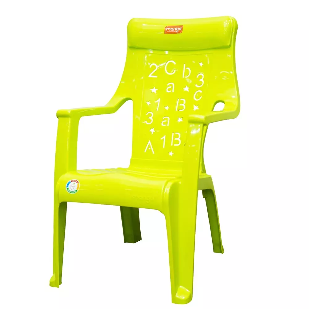 Mango GENIUS Baby Chair with Armrest Polypropylene Plastic 457.2x381x584.2 mm Citrus Green