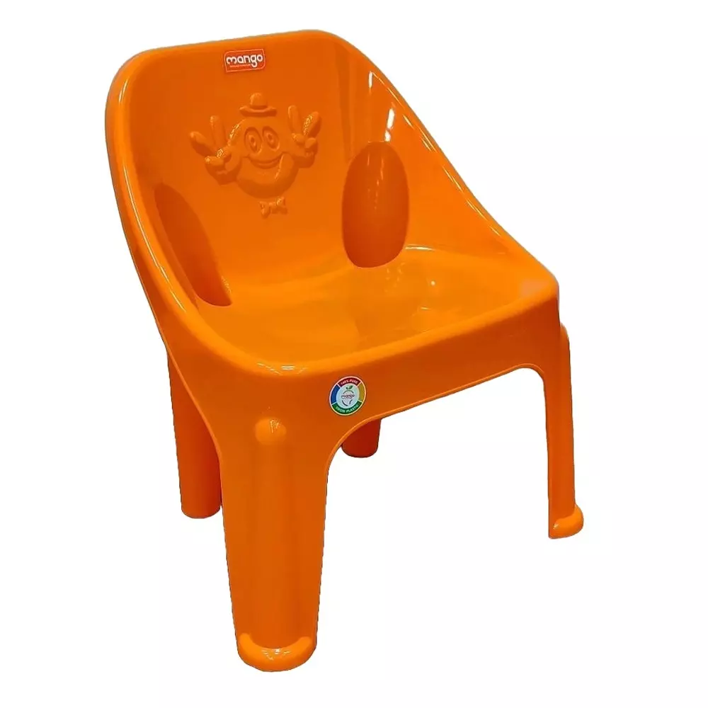 Mango SMILEY Baby Chair Polypropylene Plastic 457.2x431.8x508 mm Mango Orange