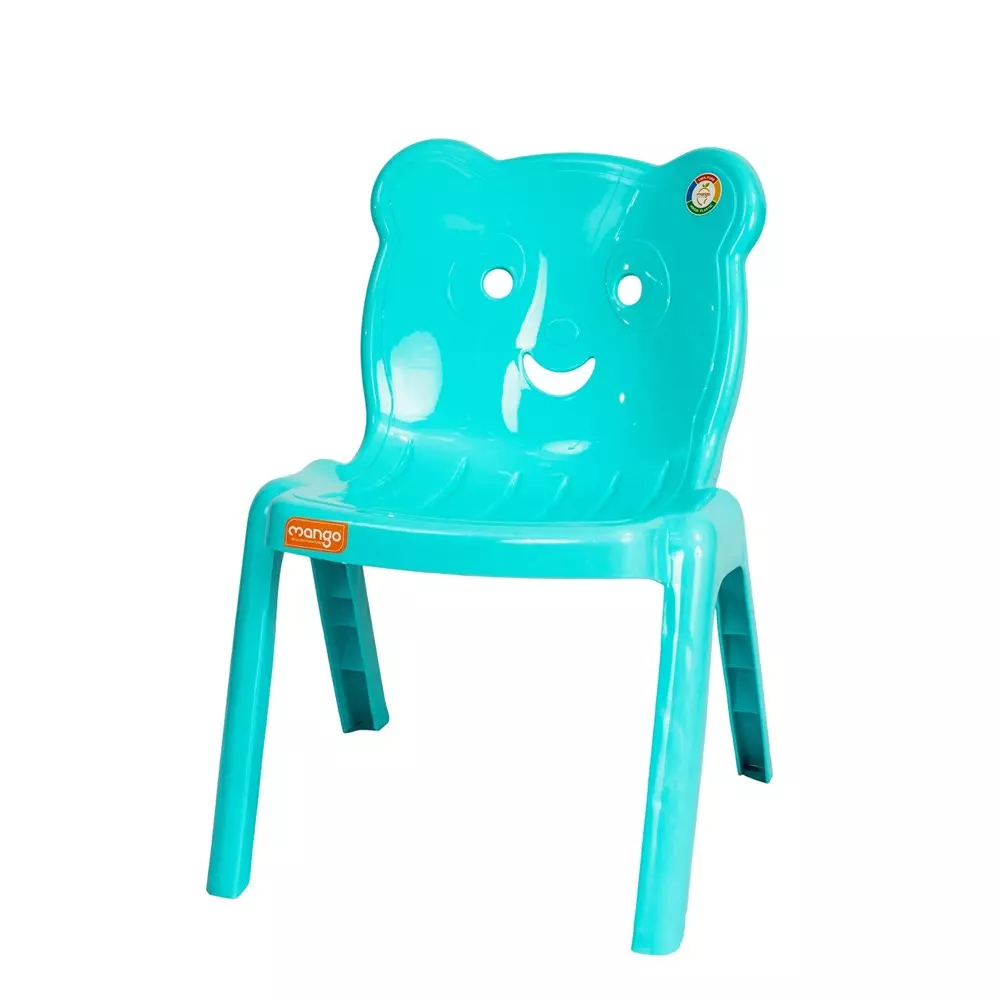 Mango PANDA Baby Chair Polypropylene Plastic 381x355.6x508 mm Marina Blue
