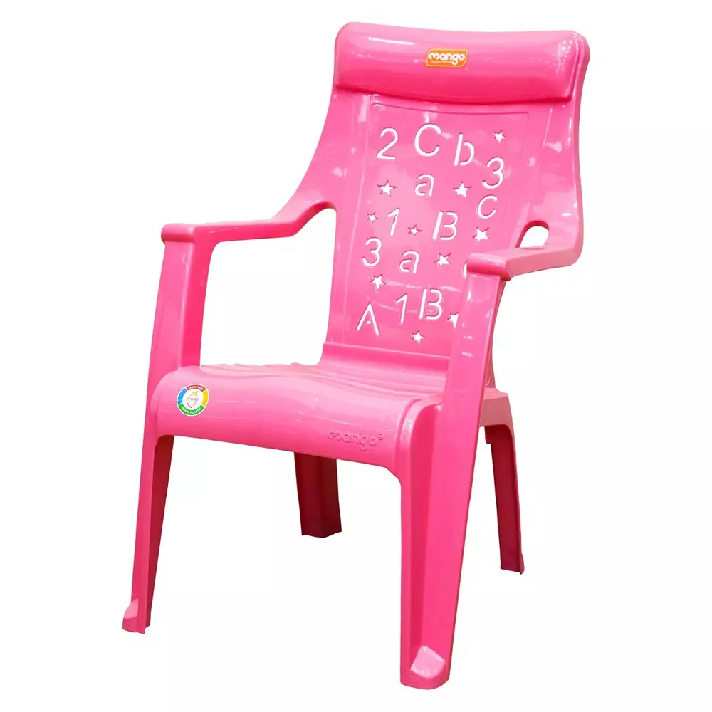 Mango GENIUS Baby Chair with Armrest Polypropylene Plastic 457.2x381x584.2 mm Rose Pink