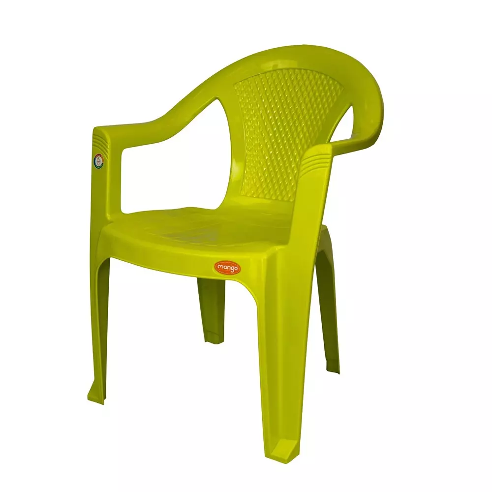 Mango Economy M 1062 Plastic Chair with Armrest 635x584.2x787.4 mm, Citrus Green