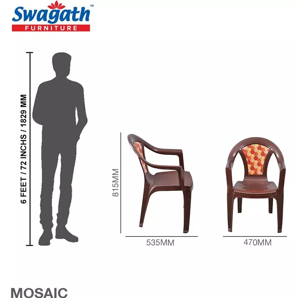 swagath-chair-arm-rest-535x47x815-cm-saddle-brown-meduim-back-style-for-home-school-use-mosaic-pack-of-4-pcs