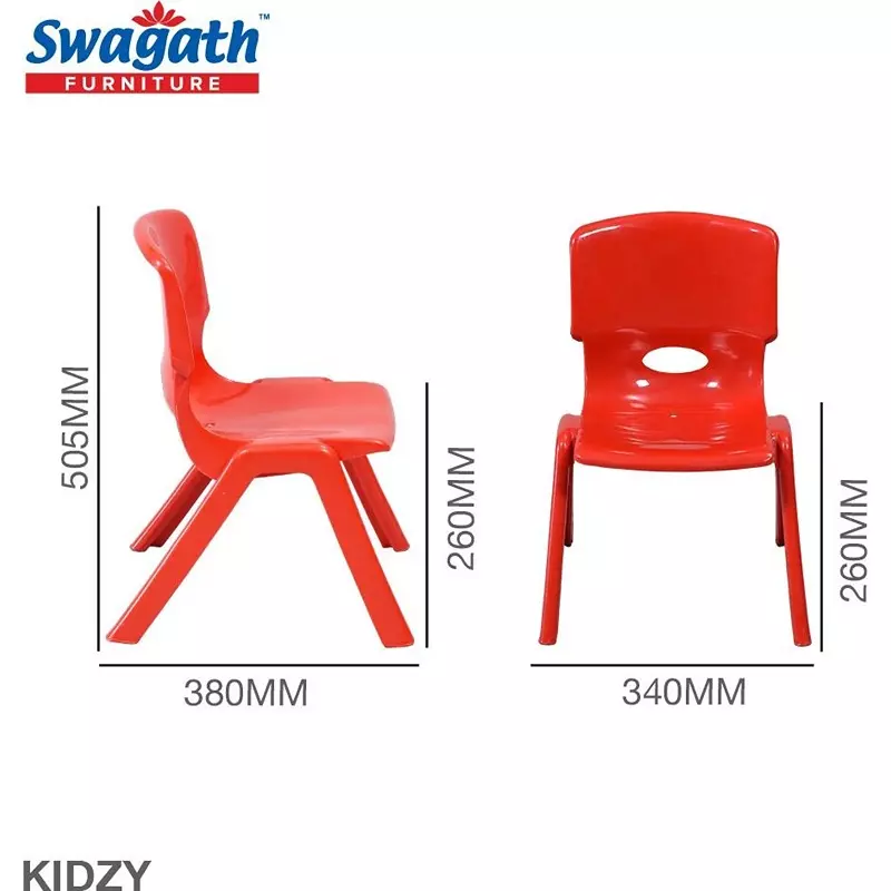 swagath-comfortable-kids-plastic-chair-withot-armrest-red-color-kidzy