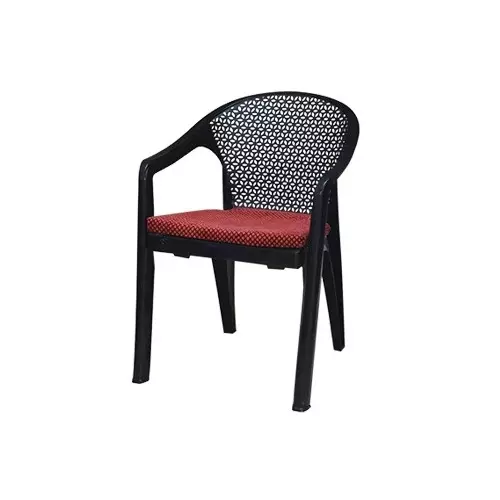 italica-oxy-series-plastic-arm-rest-chair-with-cushion-black-color-5202-luxury