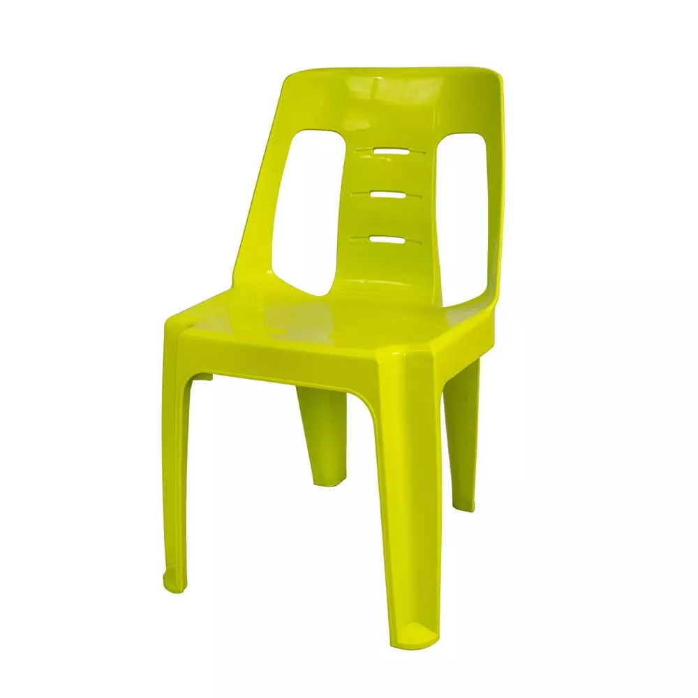 Mango PRIDE Armless Chair 533.4x457.2x787.4 mm Citrus Green for Indoors & Outdoors