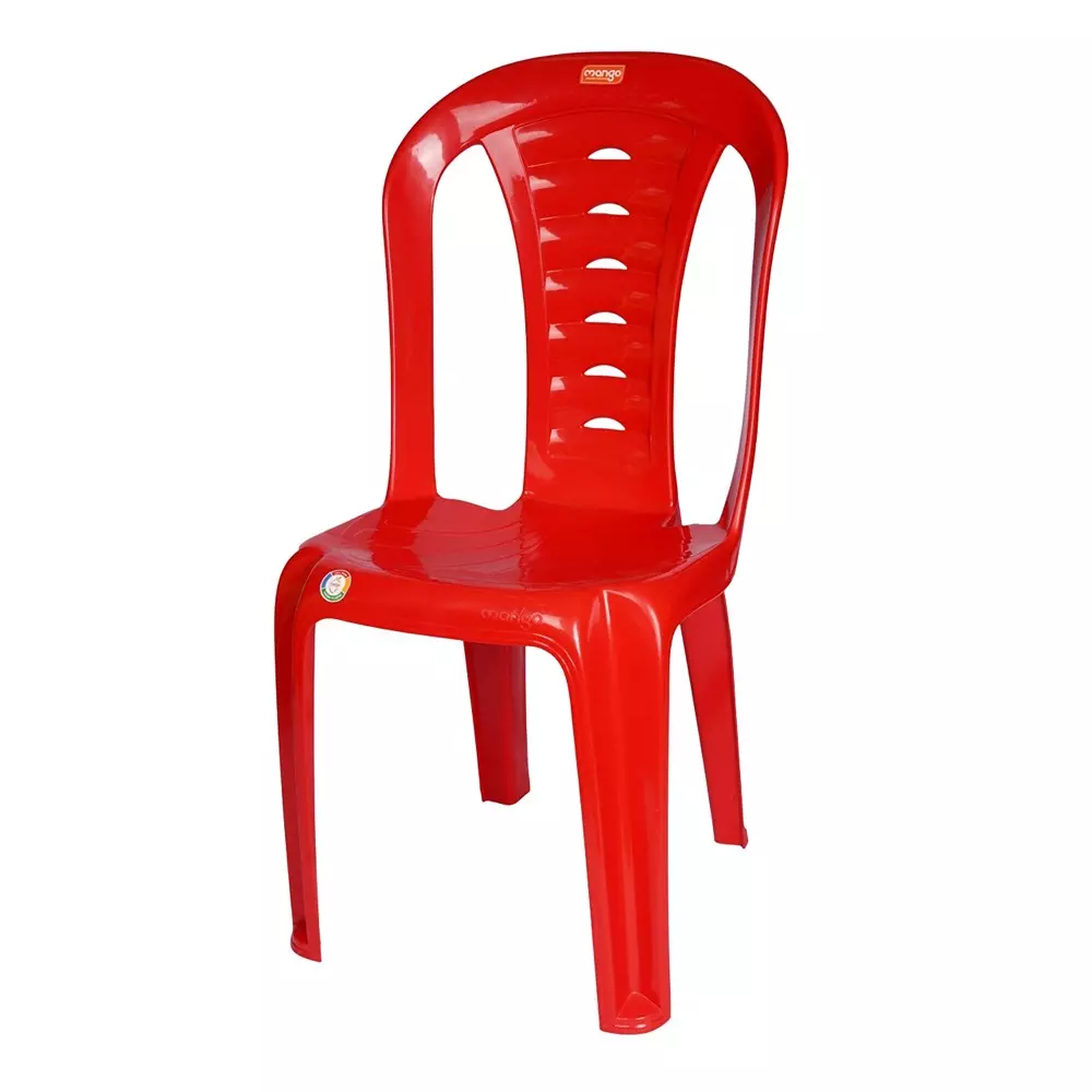 Mango SANGEET Armless Chair 508x431.8x889 mm Mystic Red for Indoors & Outdoors