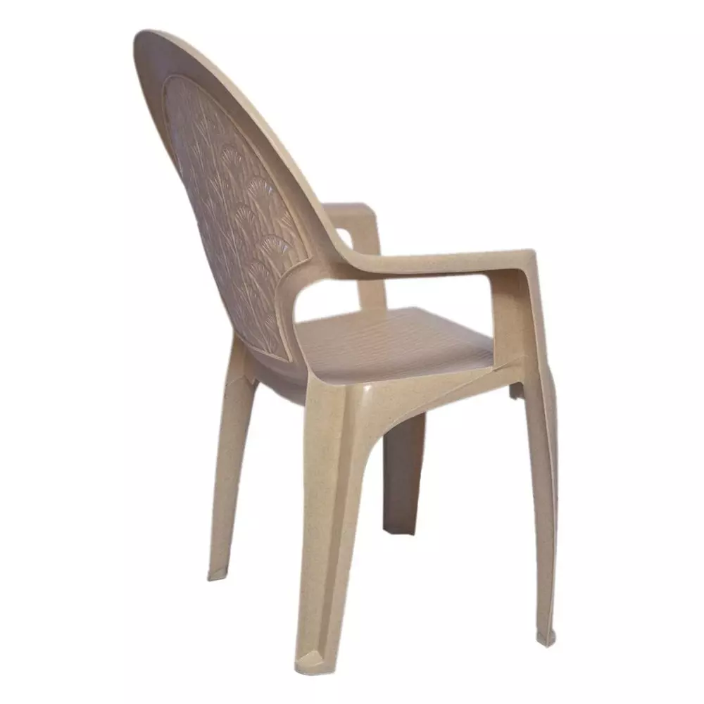 nilkamal-plastic-mid-back-armrest-chair-marble-beige-color