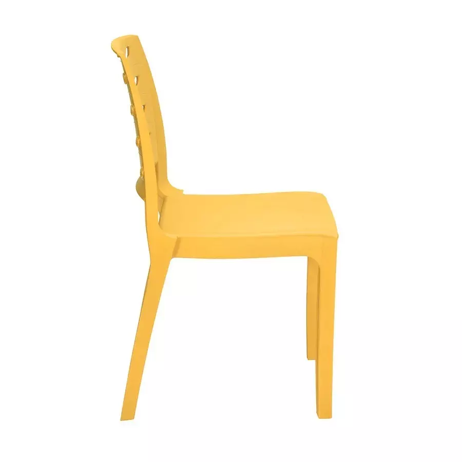 nilkamal-fern-plastic-armless-chair-mustard-yellow-color