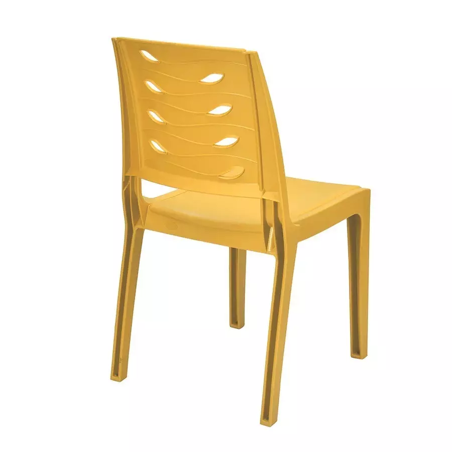 nilkamal-fern-plastic-armless-chair-mustard-yellow-color