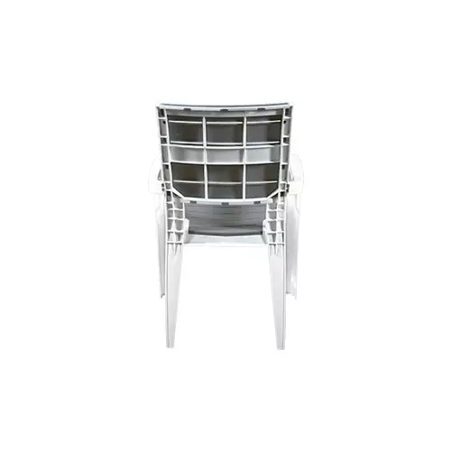 italica-designer-plastic-chair-with-arm-white-sgrey-color-5115-set-of-6