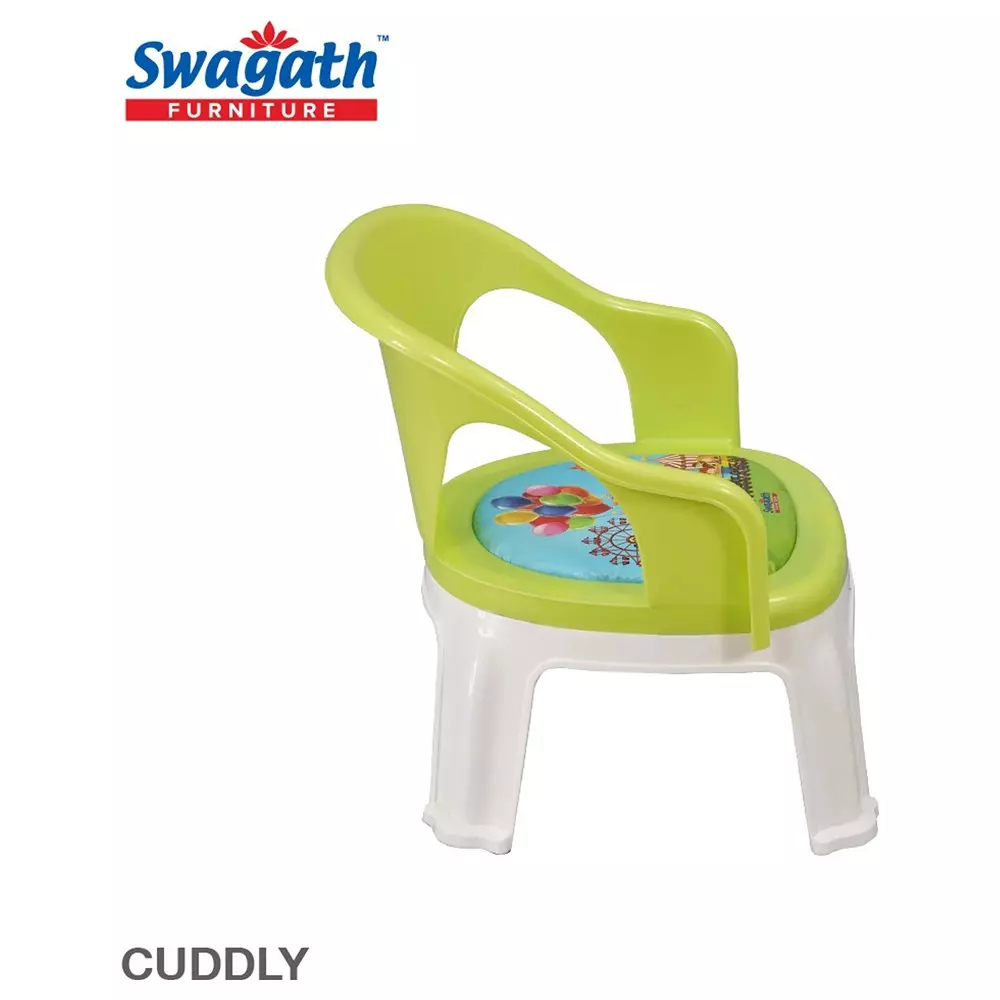 swagath-cuddly-kids-armrest-plastic-chair-30-kg-load-capacity-pre-assembled-type-green-color-cuddly-p-agrn-4-pack-of-4-pcs