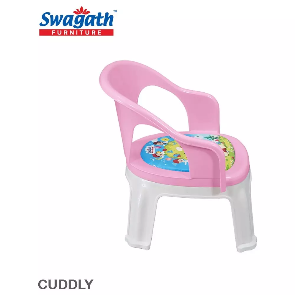 swagath-cuddly-kids-armrest-plastic-chair-30-kg-load-capacity-pre-assembled-type-pink-color-cuddly-t-pp-6-pack-of-6-pcs