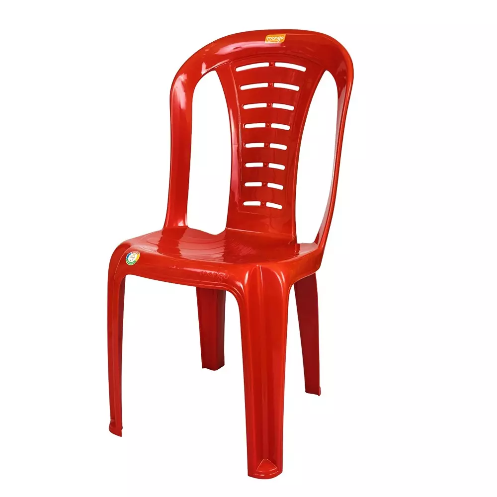 Mango BIDAI Armless Chair 508x431.8x889 mm Mystic Red for Indoors & Outdoors