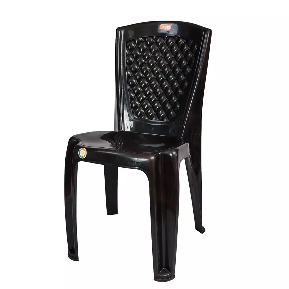 Mango BLOSSOM Armless Chair 533.4x381x863.6 mm Cherry Black for Indoors & Outdoors