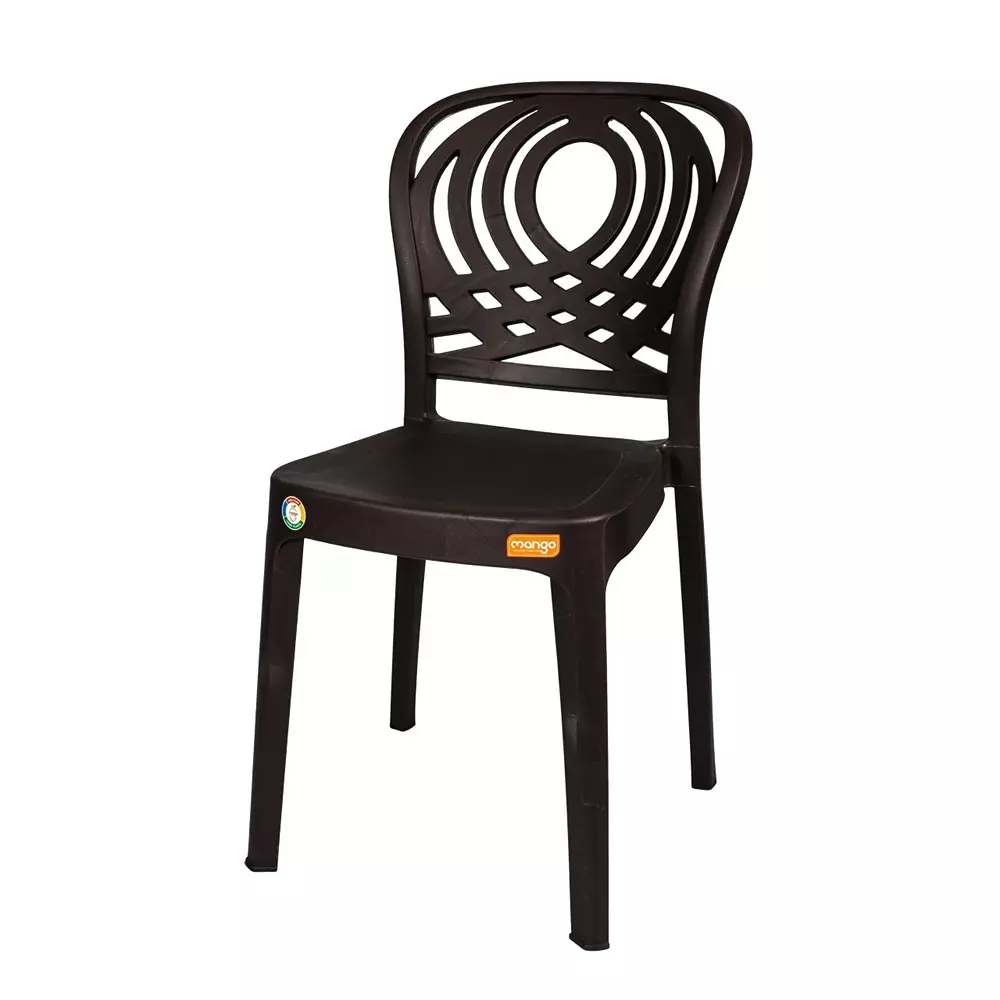 Mango SIZZLER Armless Chair 558.8x381x838.2 mm Weather Brown for Indoors & Outdoors