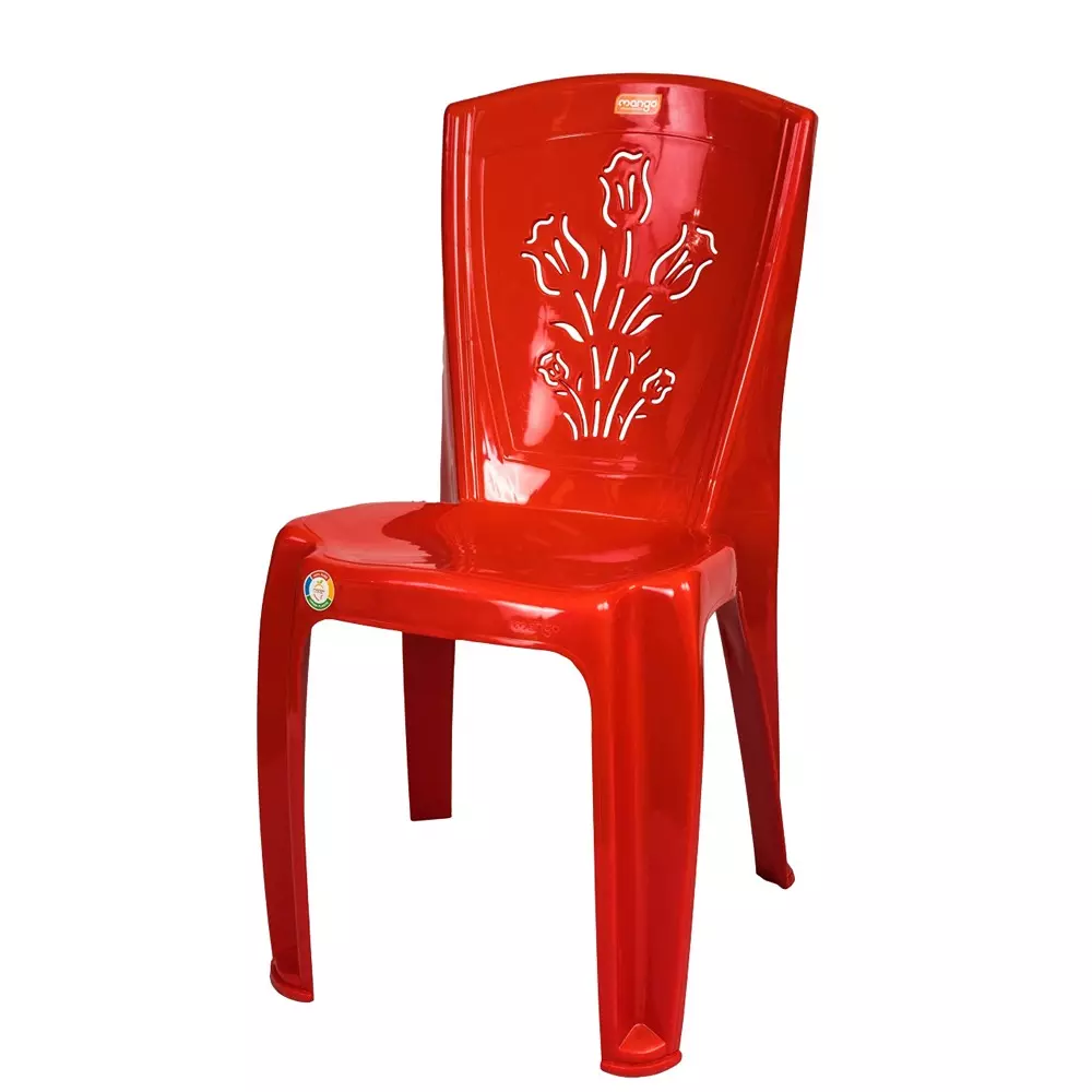 Mango SUMMER Armless Chair 533.4x381x863.6 mm Mystic Red for Indoors & Outdoors