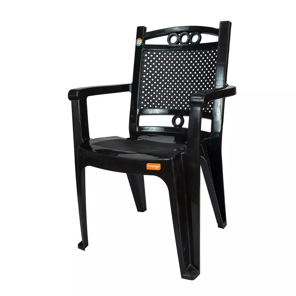 Mango Medium FAZO Plastic Chair with Armrest 558.8x558.8x863.6 mm
