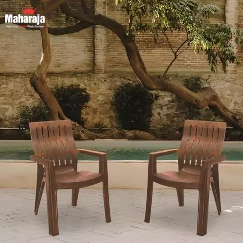 maharaja-chair-with-arm-rest-modern-stylish-design-200-kg-bearing-capacity-teakwood-plastic-for-home-school-garden-office-fortuner_teakwood-pk6-pack-of-6-pcs