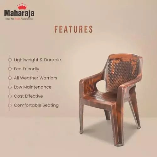maharaja-chair-with-arm-rest-modern-stylish-design-200-kg-bearing-capacity-teakwood-plastic-for-home-school-garden-office-safari111_teakwood-pk6-pack-of-6-pcs