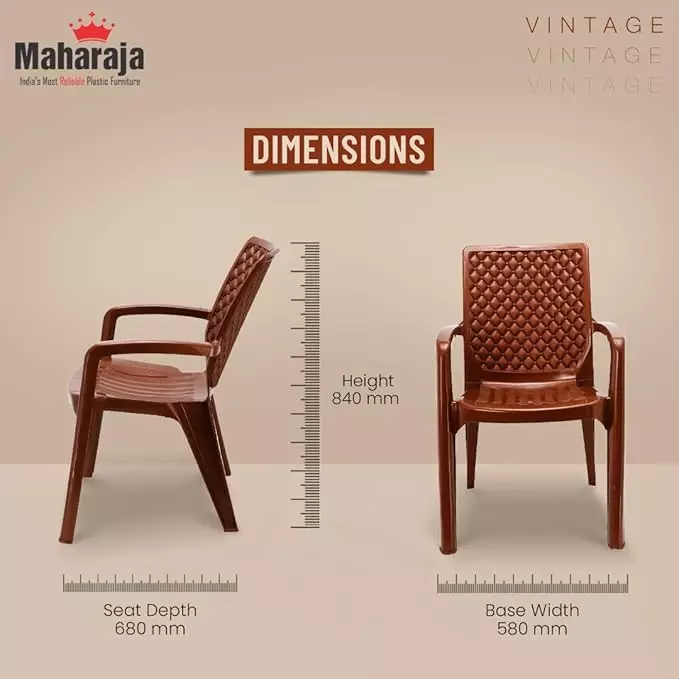 maharaja-chair-with-arm-rest-modern-stylish-design-200-kg-bearing-capacity-medium-brown-plastic-for-home-school-garden-office-vintage_m-brown-pk6-pack-of-6-pcs