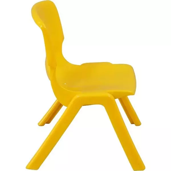 swagath-comfortable-kids-plastic-chair-withot-armrest-yellow-color-kidzy-pack-of-4-pcs