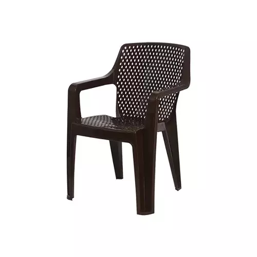 italica-oxy-series-plastic-arm-rest-chair-brown-color-5214