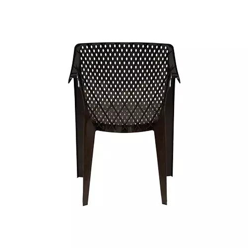 italica-oxy-series-plastic-arm-rest-chair-brown-color-5214