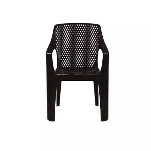 italica-oxy-series-plastic-arm-rest-chair-brown-color-5214